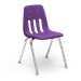 9000 Series ~ 4-Leg Stack Chair ~ Metal Frame/ Plastic seat   10", 12", 14", 16" - 9000