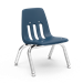 9000 Series ~ 4-Leg Stack Chair ~ Metal Frame/ Plastic seat   10", 12", 14", 16" - 9000