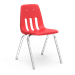 9000 Series ~ 4-Leg Stack Chair ~ Metal Frame/ Plastic seat   10", 12", 14", 16" - 9000