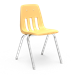 9000 Series ~ 4-Leg Stack Chair ~ Metal Frame/ Plastic seat   10", 12", 14", 16" - 9000